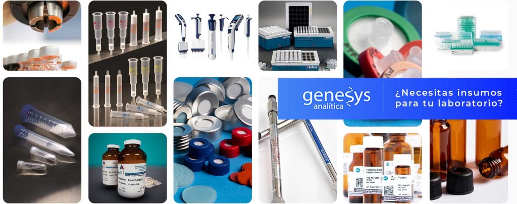 Genesys Analítica proveedor en Chile de equipos e insumos para la laboratorios Equipos espectrómetros de masas y de electroforesis capilar,Equipos e insumos para higiene ocupacional,Insumos para cromatografía,Insumos para preparación de muestras,Estándares de referencia,Pipetas, puntas y accesorios,Insumos AA, IC, ICP, ICPM